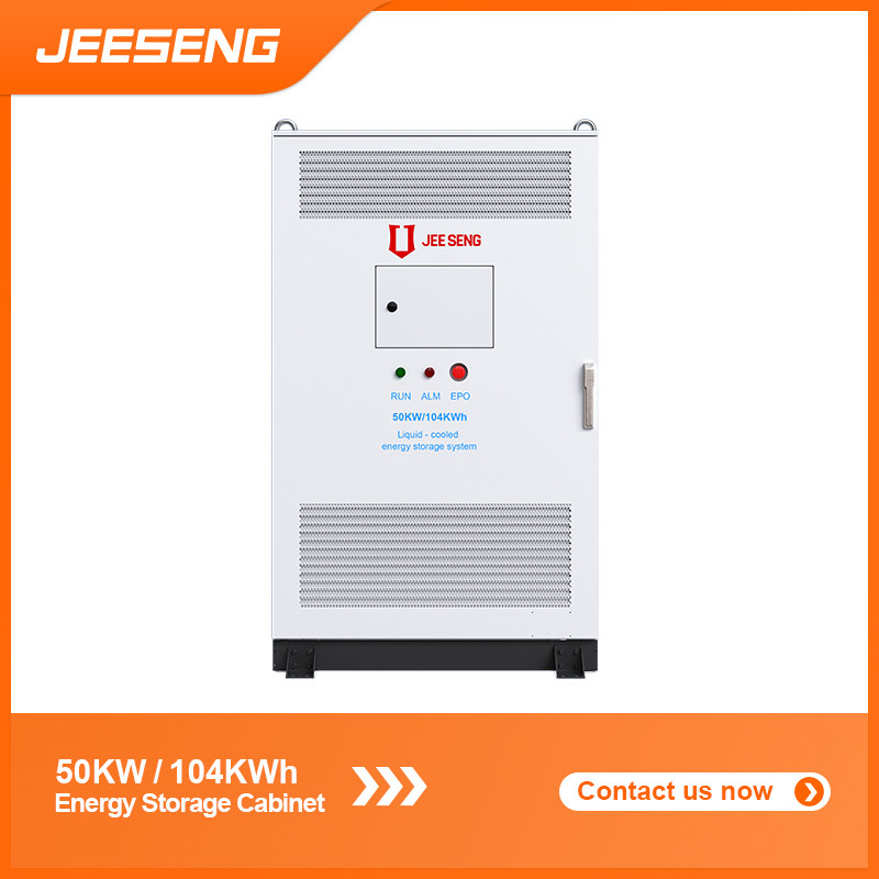 50KW 104KWh Υγρά ψυγείο Υπηρεσίες αποθήκευσης ενέργειας για βιομηχανικό και εμπορικό σύστημα αποθήκευσης ενέργειας