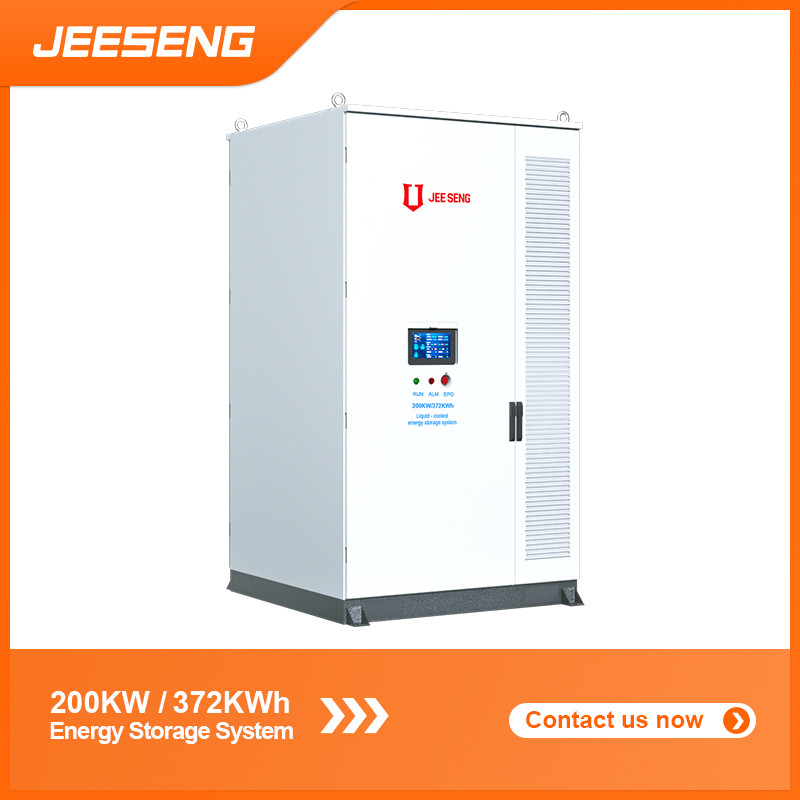 200KW 372KWh Υγρά ψυγείο Υπηρεσίες αποθήκευσης ενέργειας για βιομηχανικό και εμπορικό σύστημα αποθήκευσης ενέργειας