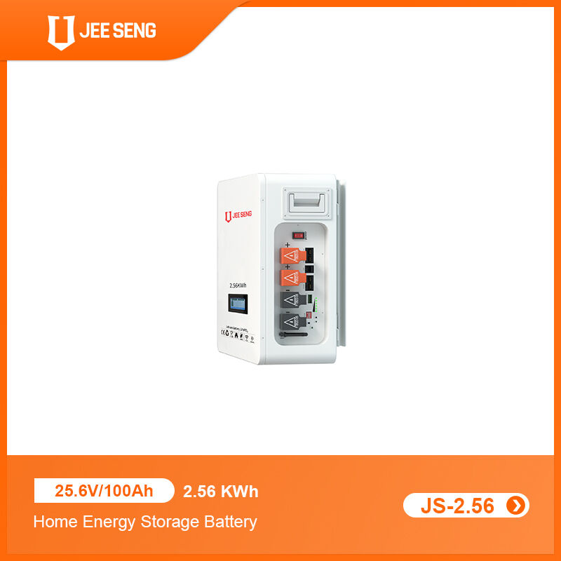 2.56KWh Οικιακό σύστημα αποθήκευσης ενέργειας που τοποθετείται στον τοίχο με προηγμένη τεχνολογία BMS για σύστημα ηλιακής ενέργειας