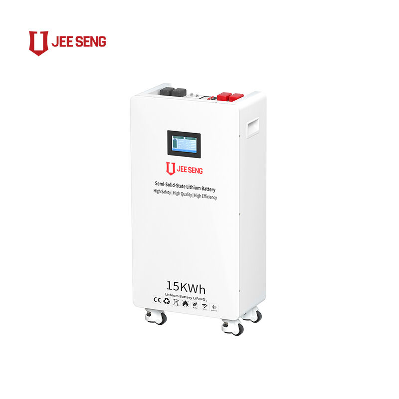 15KWH 48V 51.2V Συστήματα αποθήκευσης ενέργειας στο σπίτι μπαταρία λιθίου με BMS με τροχούς